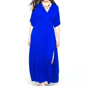 Eloquii Kimono Maxi Dress Size 14/16